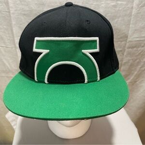 Green Lantern DC baseball cap. OS. Fitted hat.